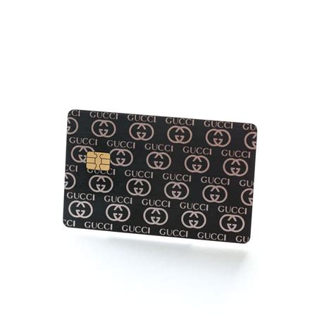 gucci debit card.